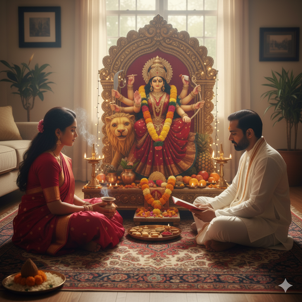 Durga Path Rice Colour Shivaarchana | Online Pooja Booking - Updated